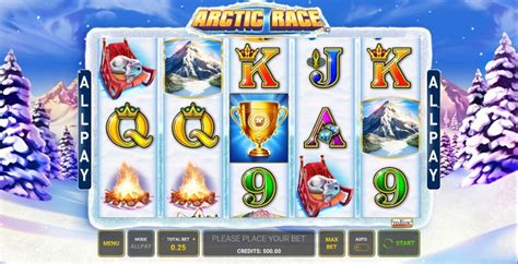 Игровой автомат Arctic Race  играть бесплатно